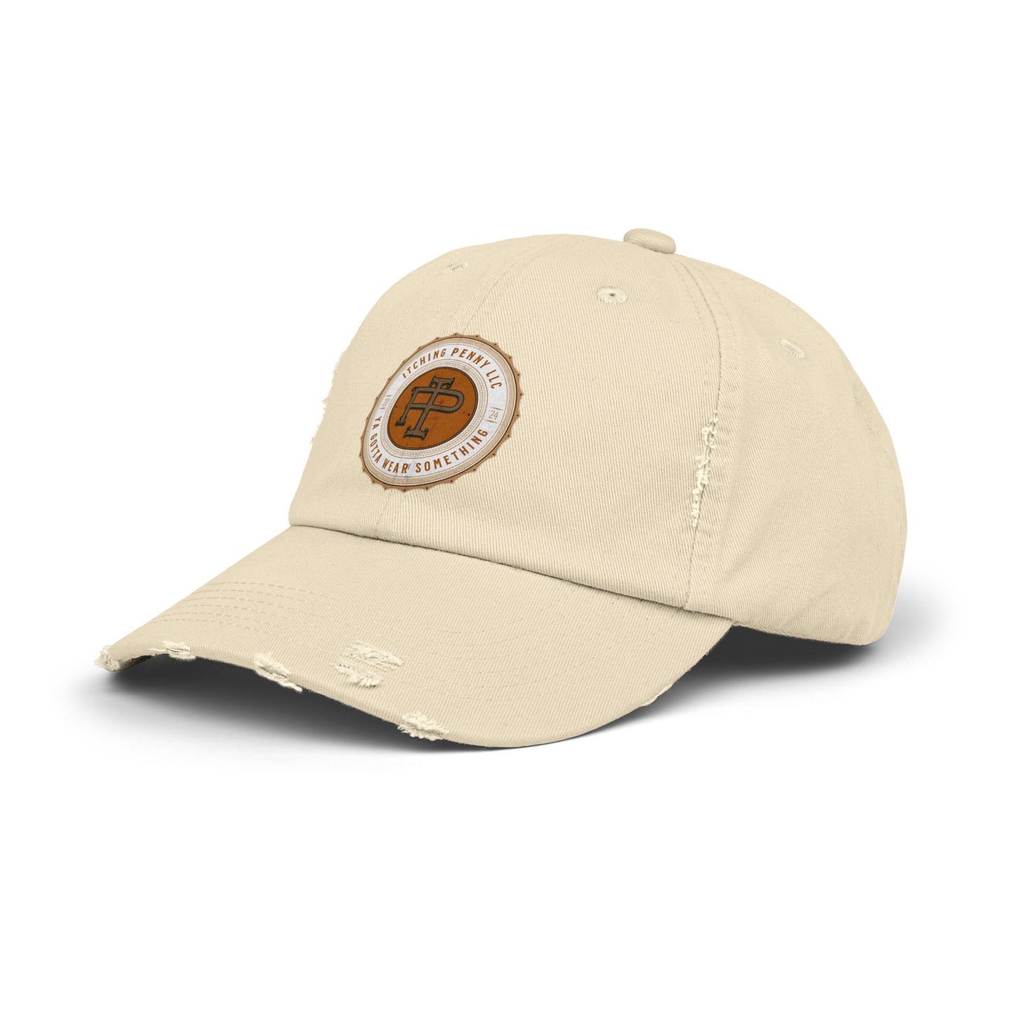 Itching Penny Unisex Distressed Cap