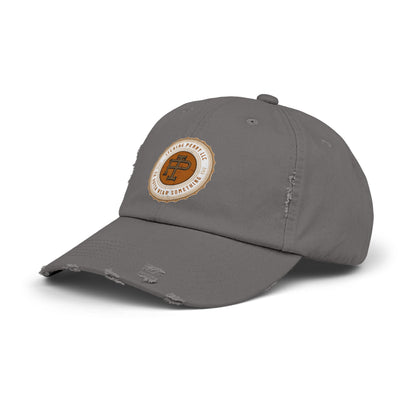 Itching Penny Unisex Distressed Cap