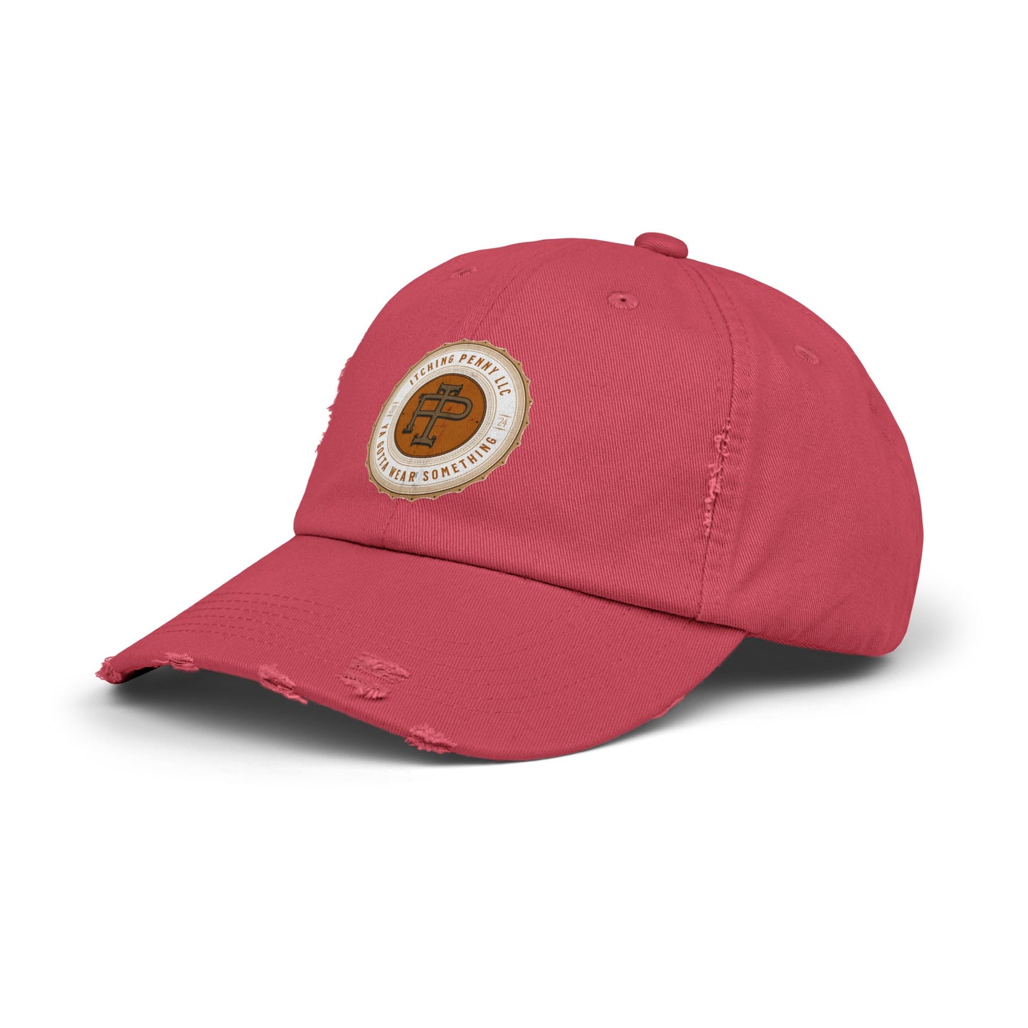 Itching Penny Unisex Distressed Cap