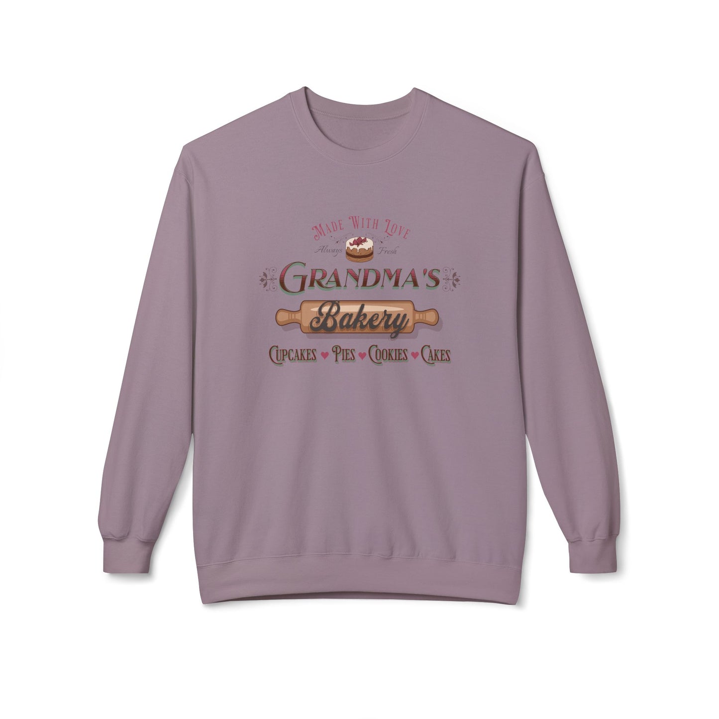 Grandma's Baked Goods Fleece Sweatshirt