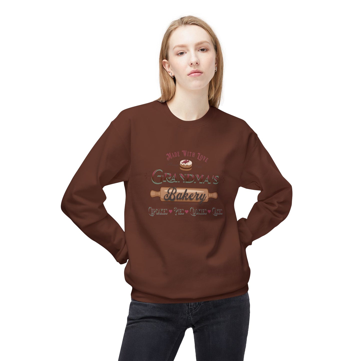 Grandma's Baked Goods Fleece Sweatshirt