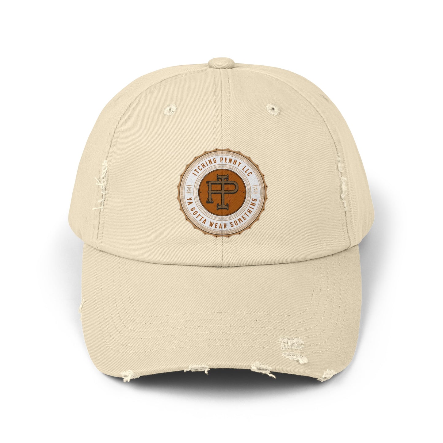 Itching Penny Unisex Distressed Cap