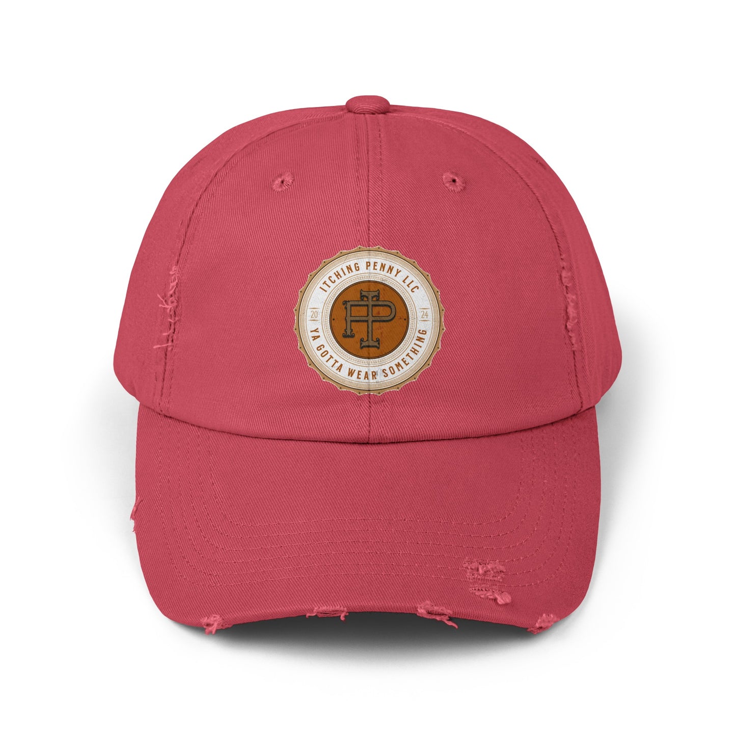 Itching Penny Unisex Distressed Cap