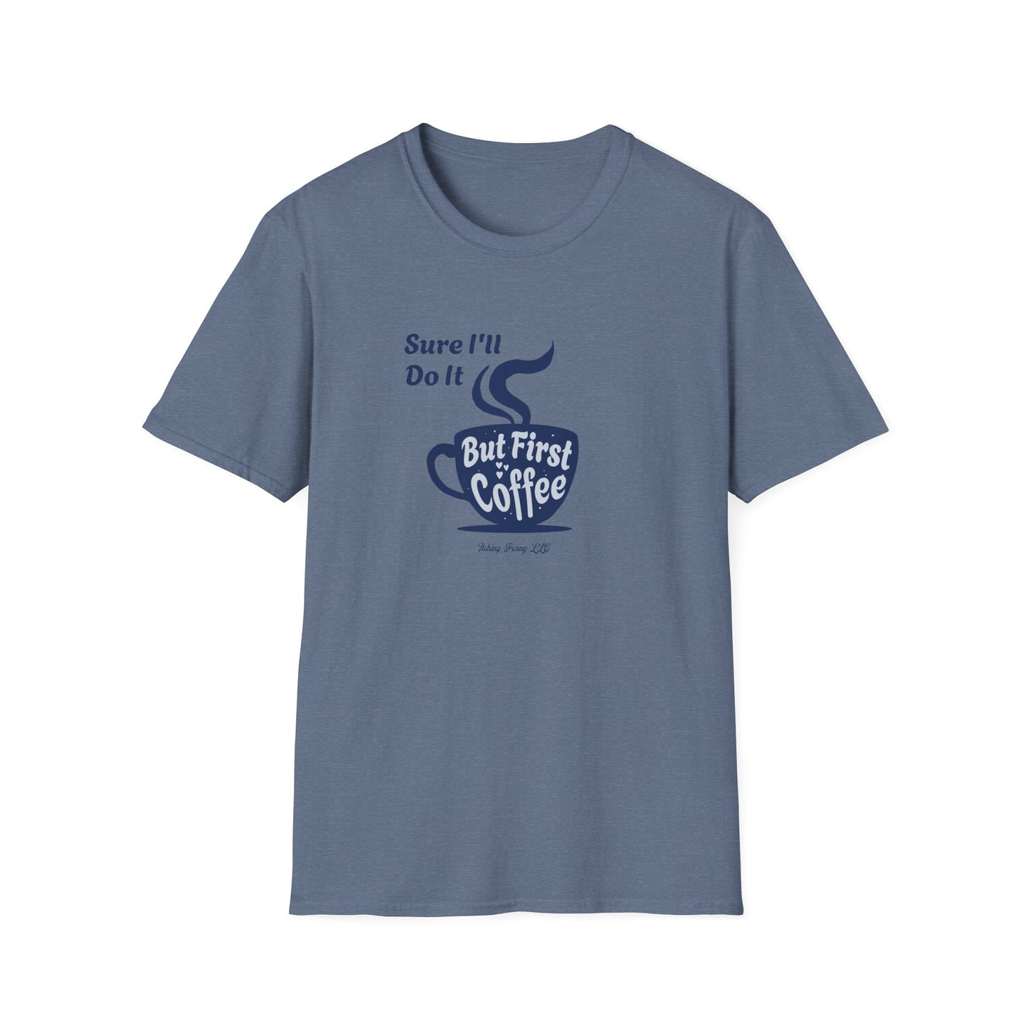 First Coffee  Unisex Cotton T-Shirt