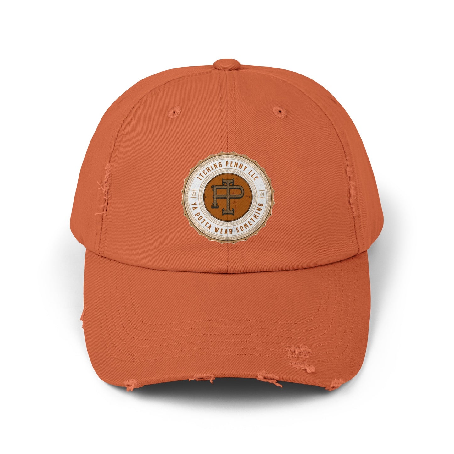 Itching Penny Unisex Distressed Cap