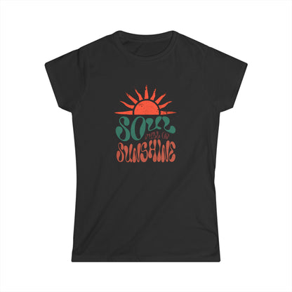 Soul Sunshine Ladies Softstyle Cotton T-Shirt