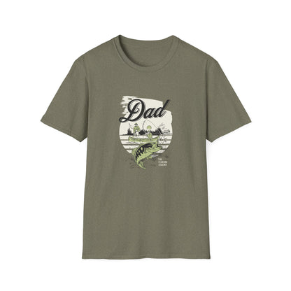 Dad Fishing Unisex Softstyle Cotton T-Shirt