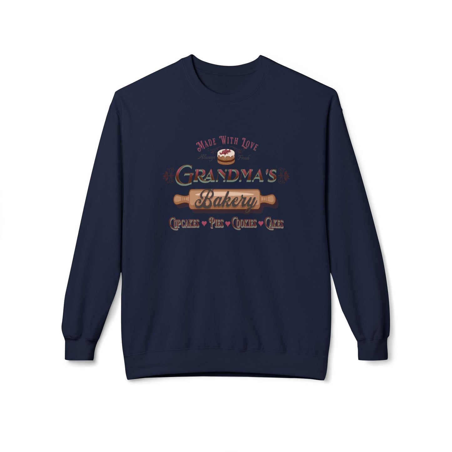 Grandma's Baked Goods Fleece Sweatshirt