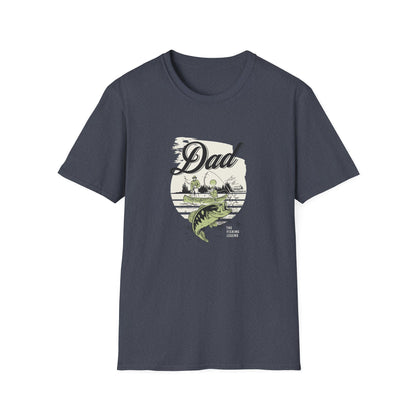 Dad Fishing Unisex Softstyle Cotton T-Shirt