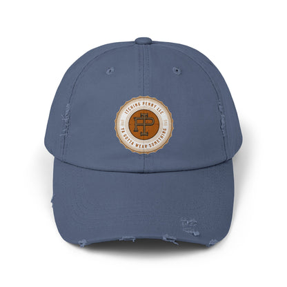 Itching Penny Unisex Distressed Cap