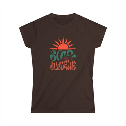 Soul Sunshine Ladies Softstyle Cotton T-Shirt