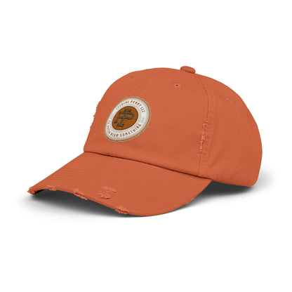 Itching Penny Unisex Distressed Cap