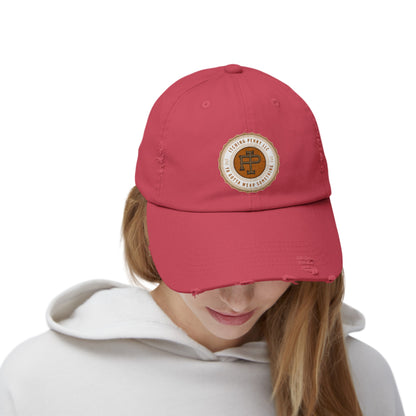 Itching Penny Unisex Distressed Cap