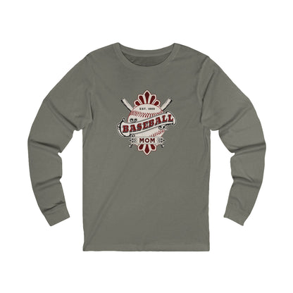 Baseball Mom Long Sleeve Tee